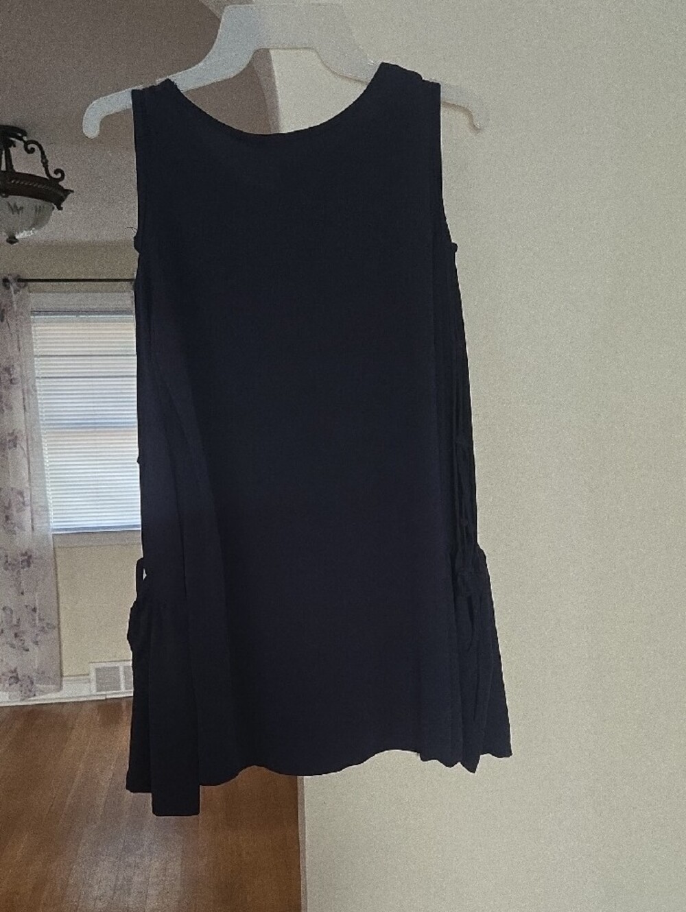 Emily & Co. Women's Navy Long-Sleeve Tee with Flared Cuff - Picture 5 of 6